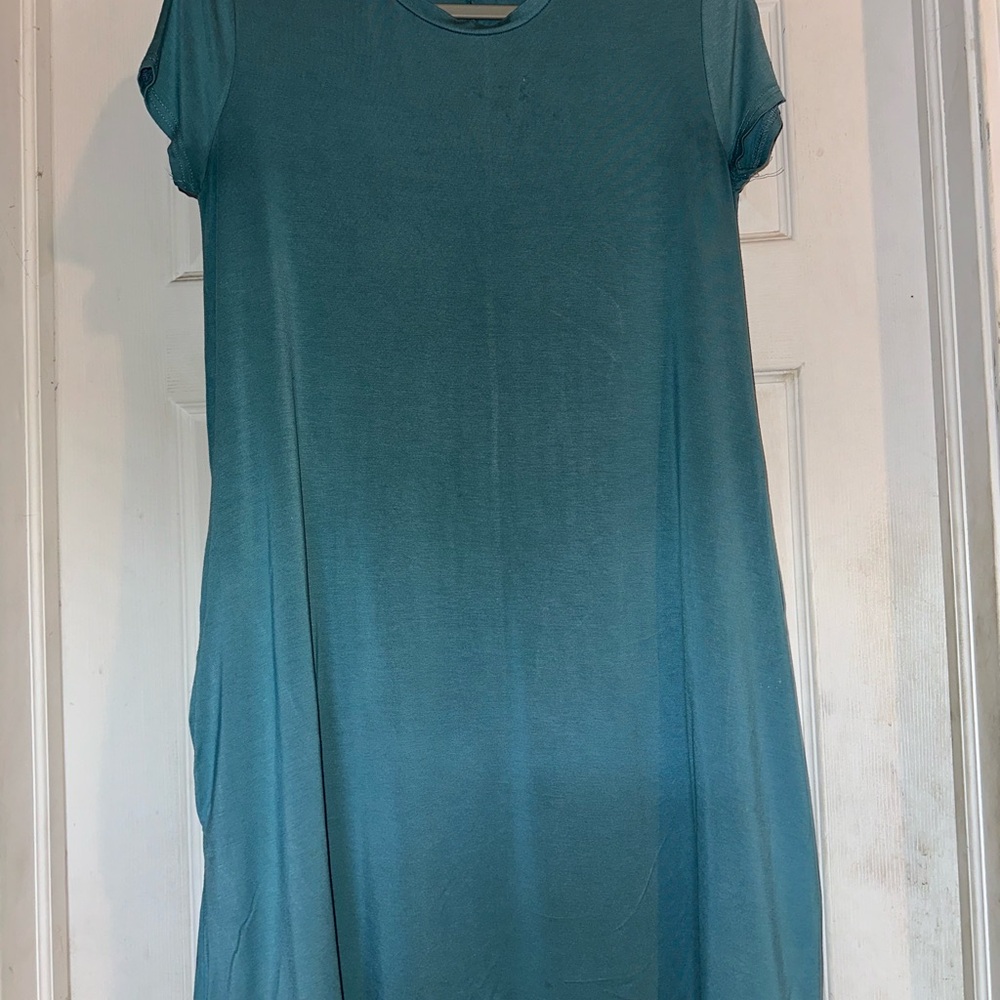Piko 1988 Blue Casual Midi Sundress